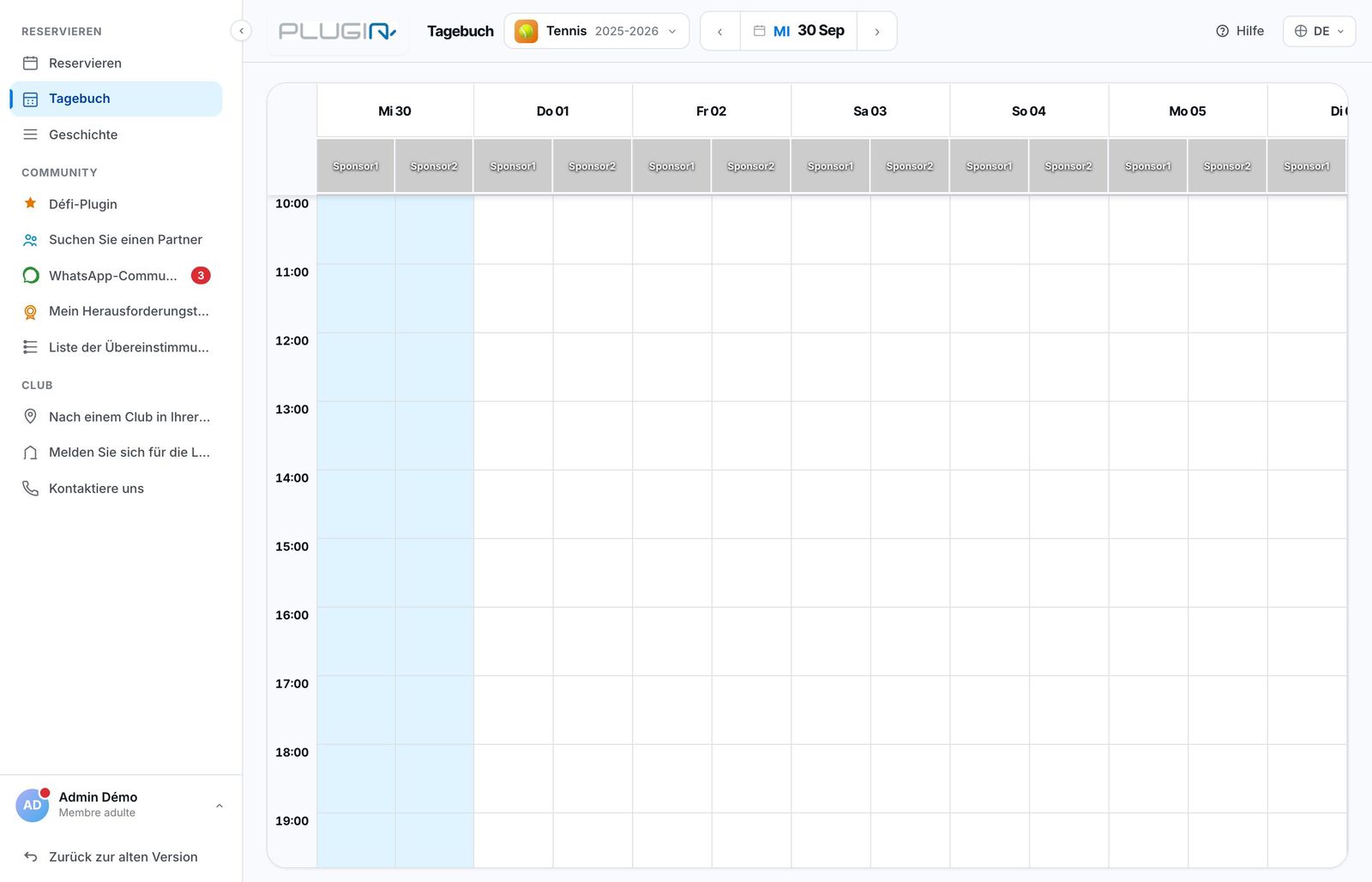 Der Wochenkalender